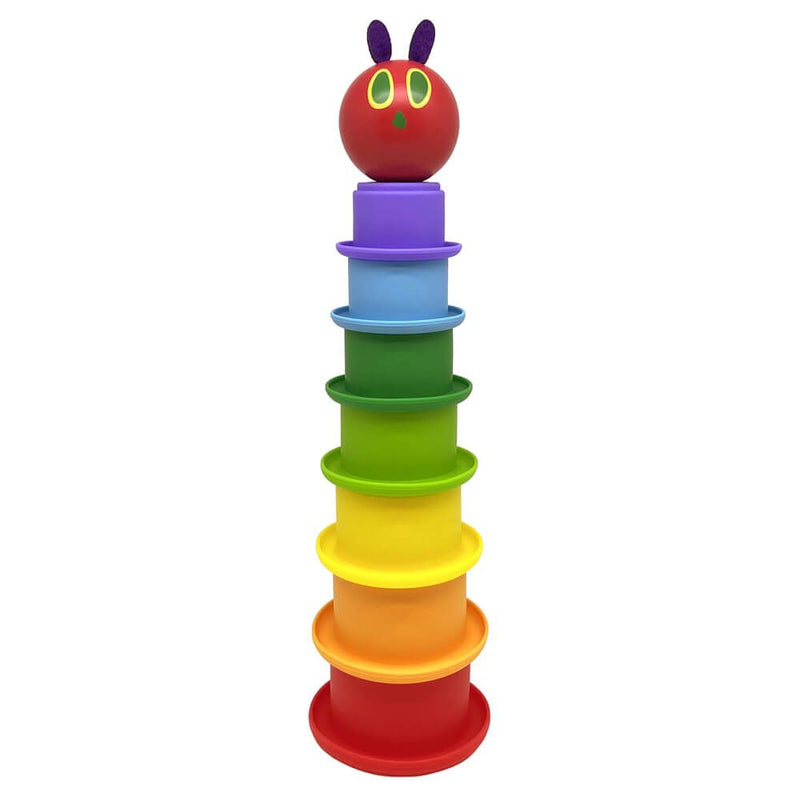 The Very Hungry Caterpillar Stacking Cups & Squirty Set Bath Developmental Toys for Toddlers Best Seller 18m+