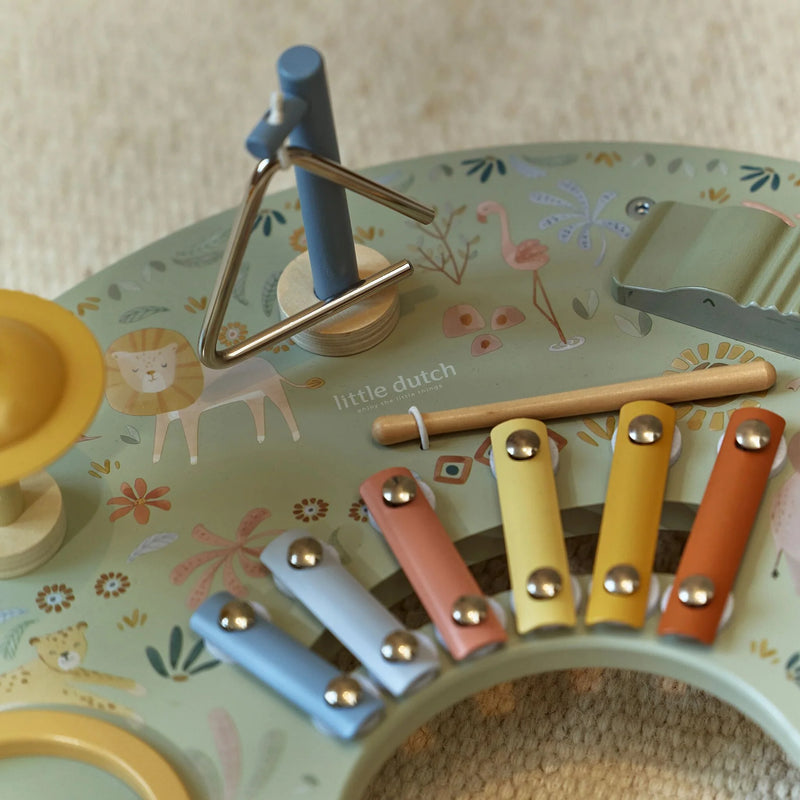 Little Dutch Music Table Musical Instruments for Kids 3yrs+