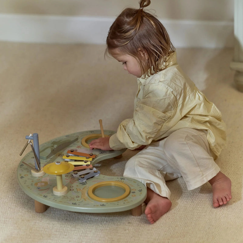Little Dutch Music Table Musical Instruments for Kids 3yrs+