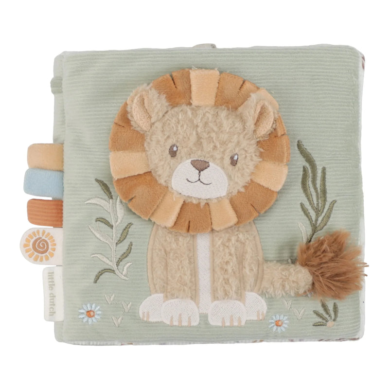 Little Dutch Safari Friends Soft Activity Booklet Fabric Interactive Baby Book 0m+