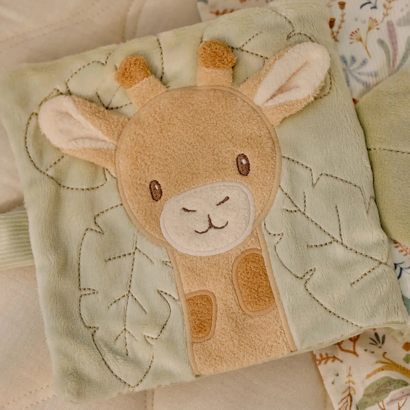 Little Dutch Safari Friends Soft Activity Booklet Fabric Interactive Baby Book 0m+