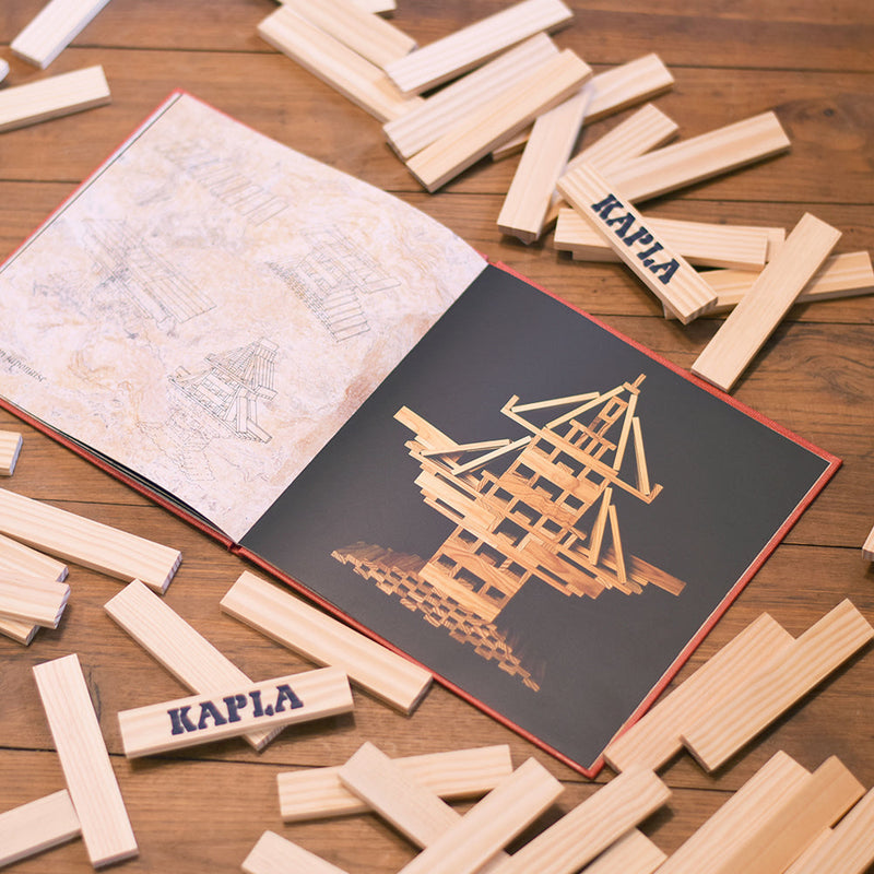 Kapla Art Book Red Beginner 6yrs+