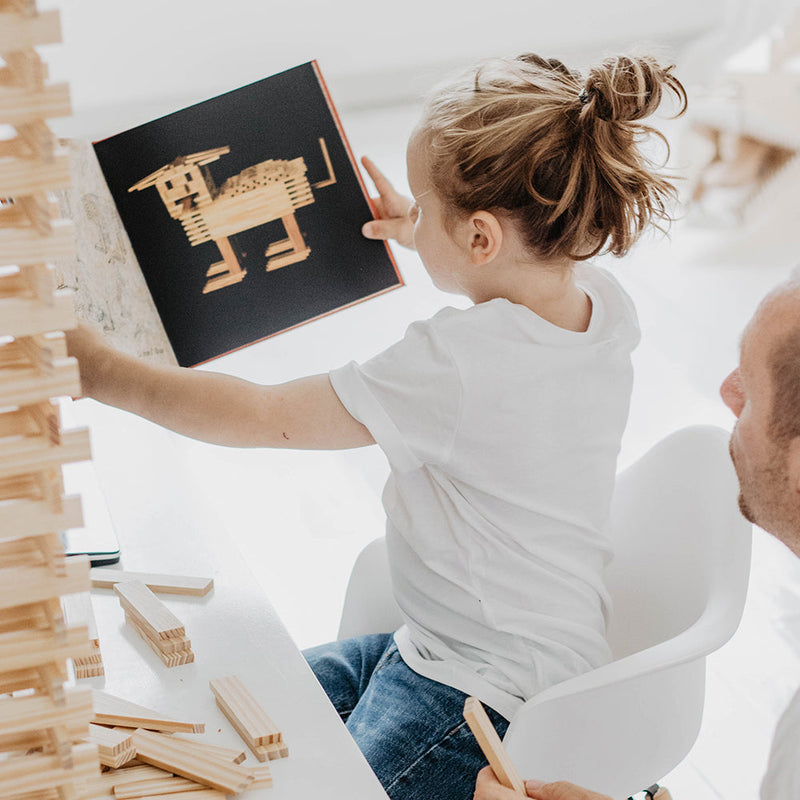 Kapla Art Book Red Beginner 6yrs+