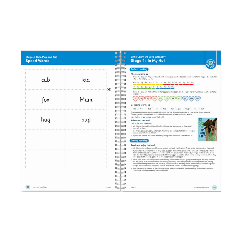 Big World Nonfiction Small Group Reading Teacher Notes Stages 1-4 Early Literacy Phonics Cognitive Language 3yrs+