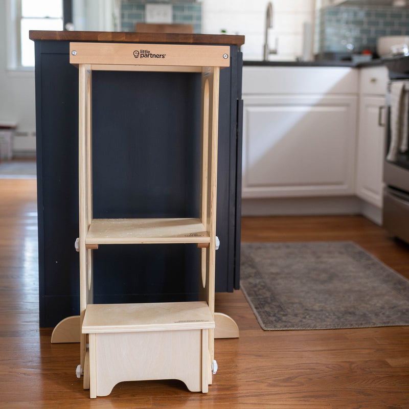 Little Partners Explore 'N Store Learning Tower 55.4(L) x 50(W) x 85(H) cm Kids Furniture (Furniture Shipping)