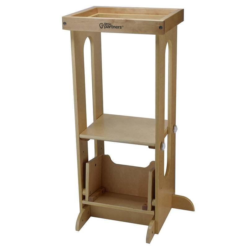 Little Partners Explore 'N Store Learning Tower 55.4(L) x 50(W) x 85(H) cm Kids Furniture (Furniture Shipping)