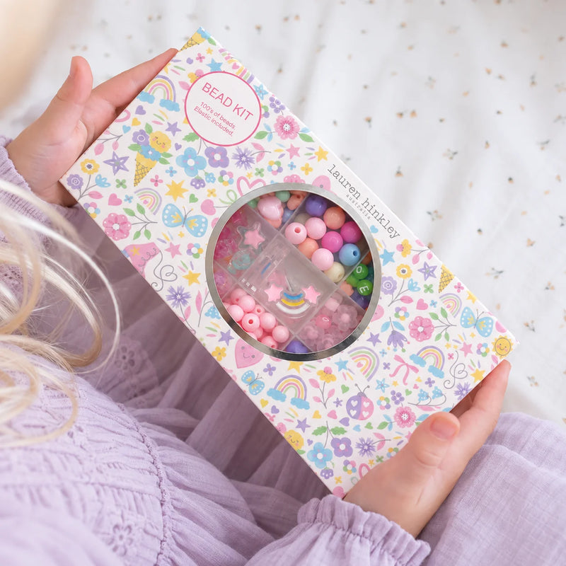 Lauren Hinkley Rainbow Dreams Bead Kit Art and Craft for Kids Gift Idea for 3yrs+