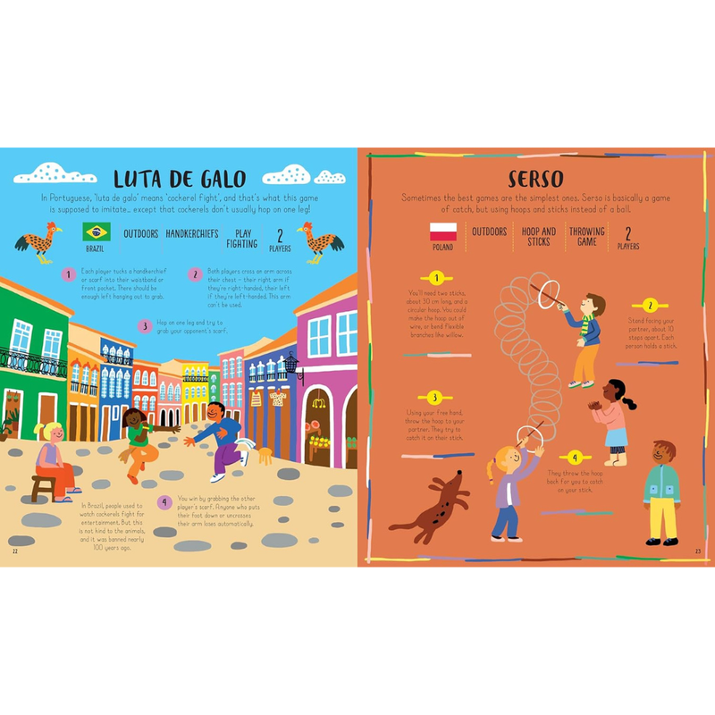 Let's Play: Children's Games From Around The World (Hardcover) by Nancy Dickmann