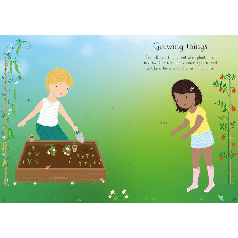 Little Sticker Dolly Dressing Starting School (Paperback) by Fiona Watt Kids Activity Book