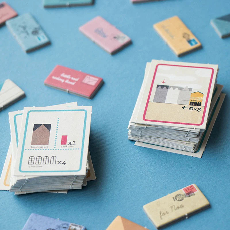 Londji Game Postman Family Board Game Find the neighbors to whom the letters belong Best Seller Gifting Idea for 3yrs+