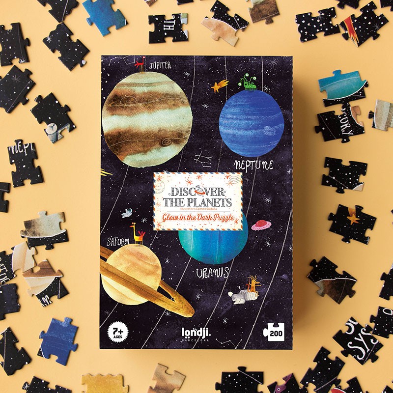 Londji Jigsaw Puzzle Discover The Planets 200pcs Early Science STEM Toys 8yrs+