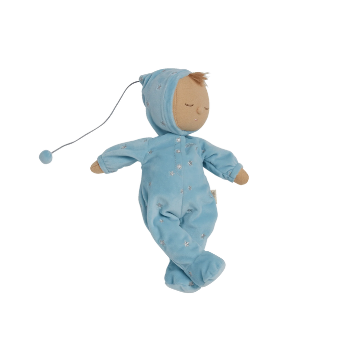 Olli Ella Leo Lullaby Dozy Dinkum BLUE Musical Doll Baby toddler Soft Toys 0m+