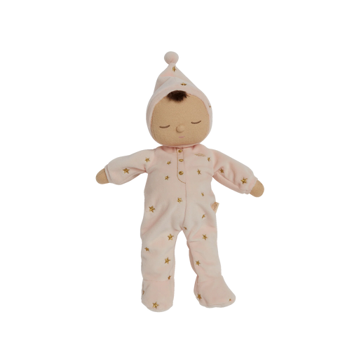 Olli Ella Luna Lullaby Dozy Dinkum PINK Musical Doll Baby Toddler Soft My Playroom