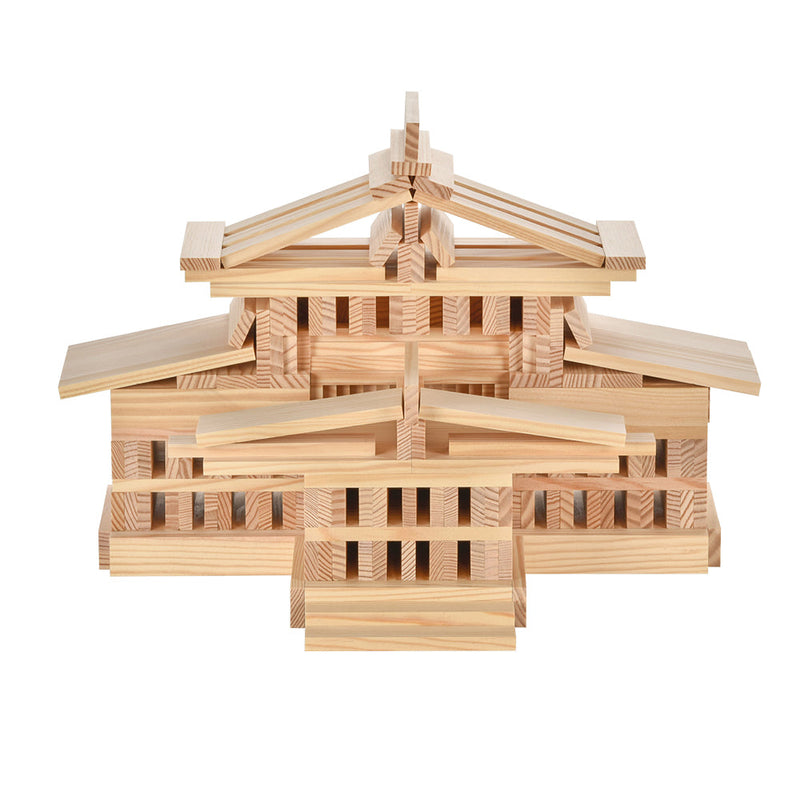 KAPLA Blocks Building Planks & Art Book 280 Natural Set Deluxe Box Wooden Building Blocks Toys 3yrs+