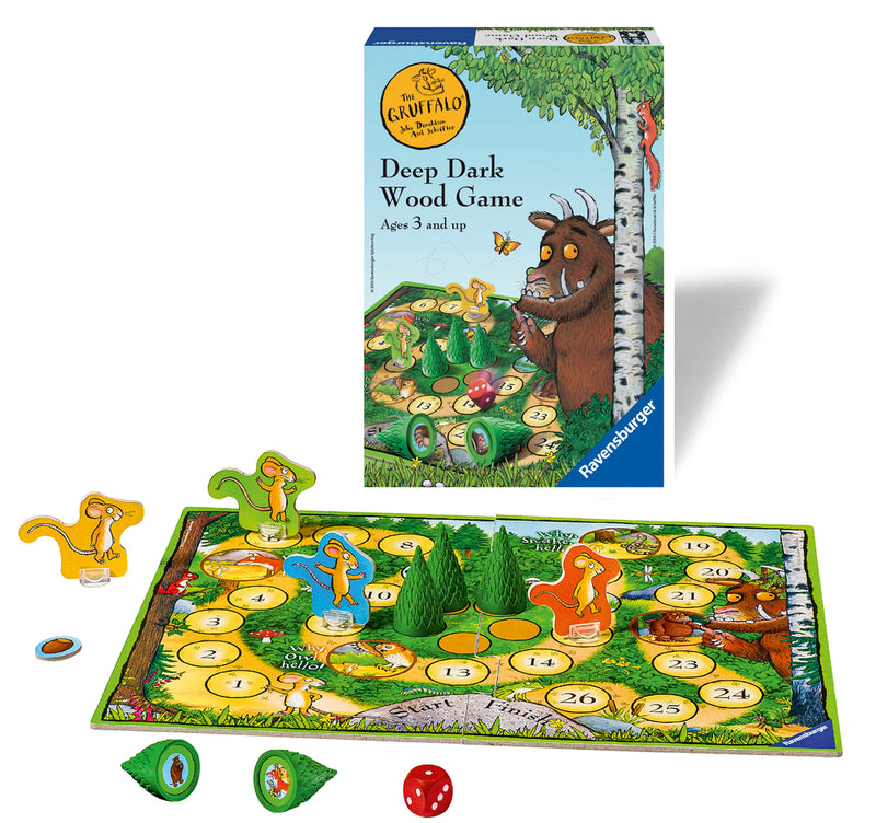 Ravensburger The Gruffalo Deep Dark Wood Board Games for kids Gifting Idea for 3yrs+