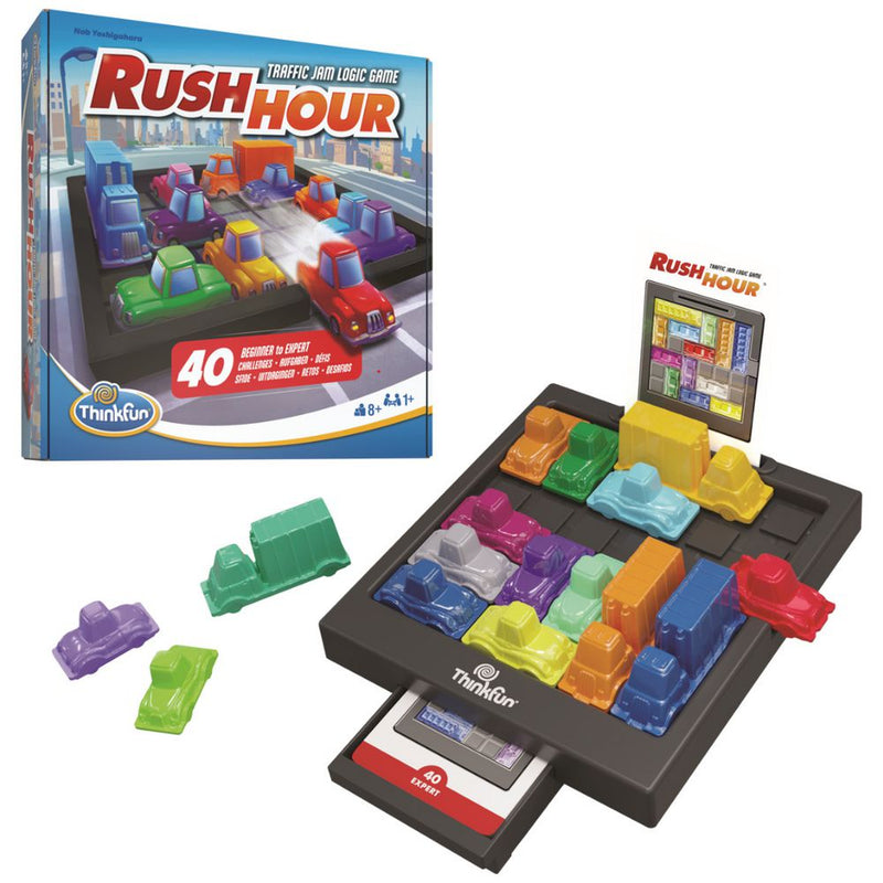 Rush Hour by Thinkfun Traffic Jam Logic Game STEM Toys for 8yrs+