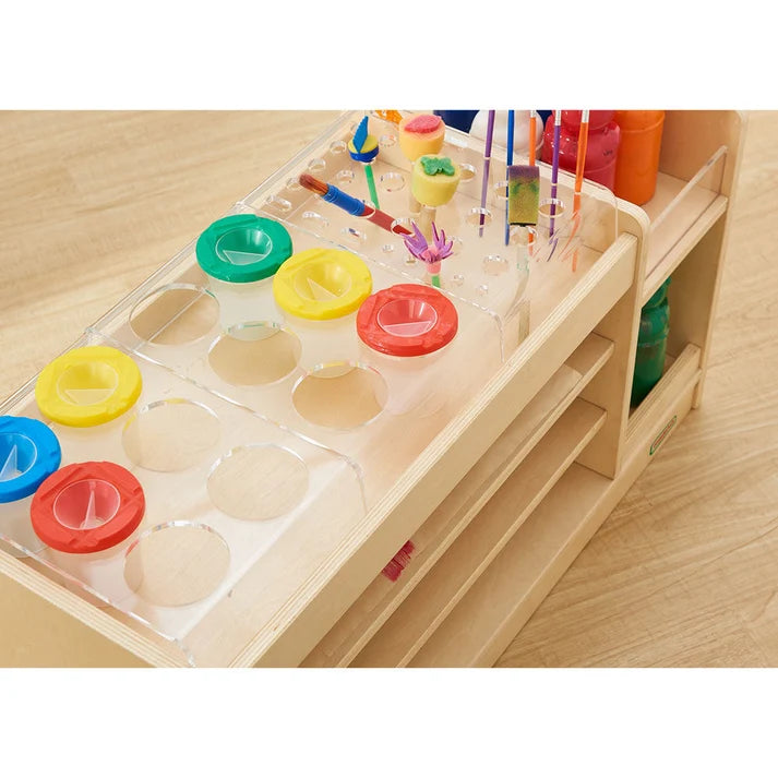 MasterKidz Craft Station Storage Shelf 80(L)x33(W)x40.5(H)cm Kids Furniture (Furniture Shipping)
