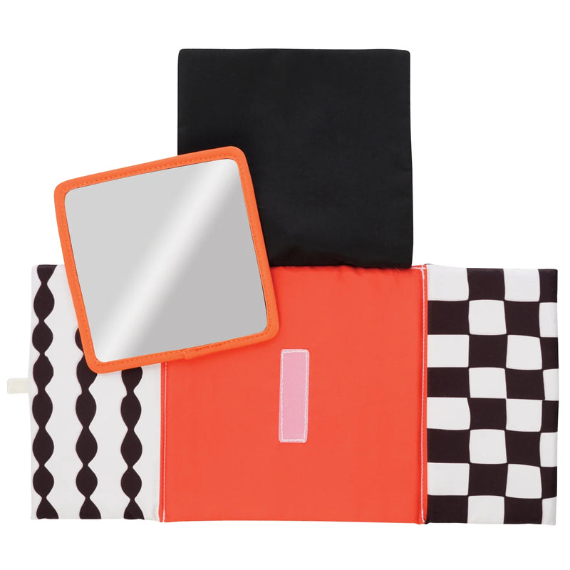 Peek and Go Development Mirror Fabric Book by Wimmer Ferguson Manhattan Baby Toys Baby Gifts Idea 0m+