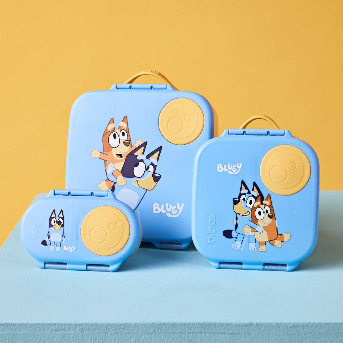b.box Bluey ミニランチボックス スナックボックス セット Bbox Bluey NEW Lunch box / Mini Lunchbox / Snackbox / Insulated