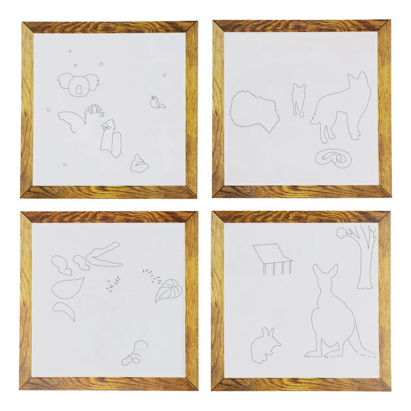 Tiger Tribe Aussie Animals Magic Water Painting World Australian Animal Art and Craft for kids 12m+