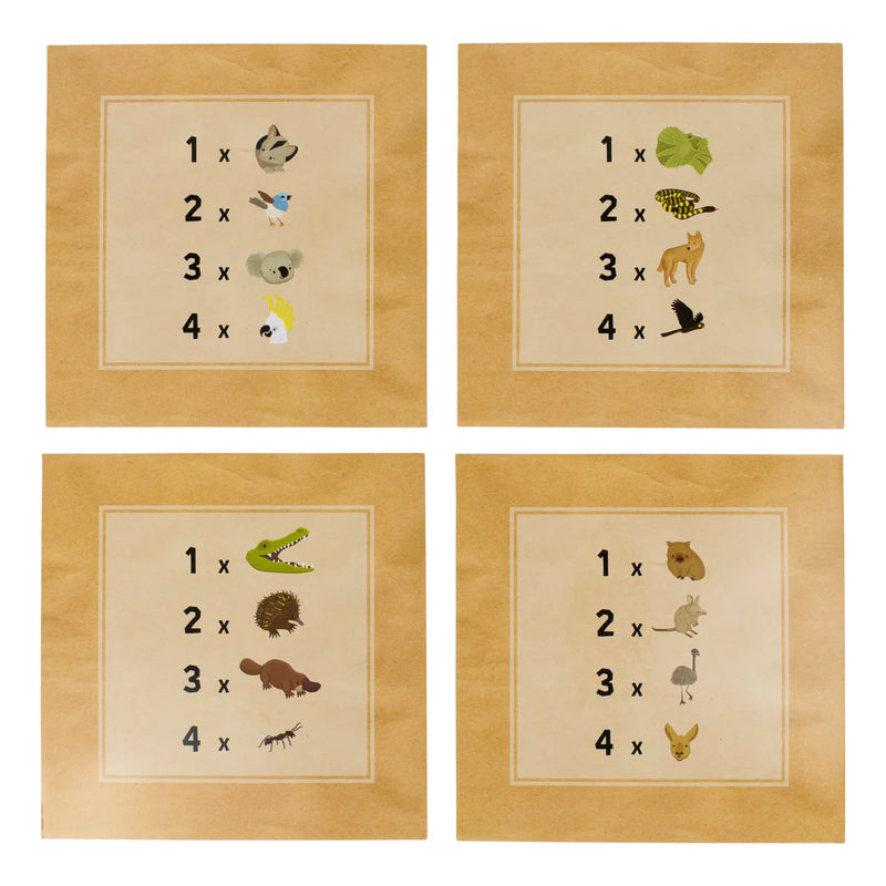 Tiger Tribe Aussie Animals Magic Water Painting World Australian Animal Art and Craft for kids 12m+