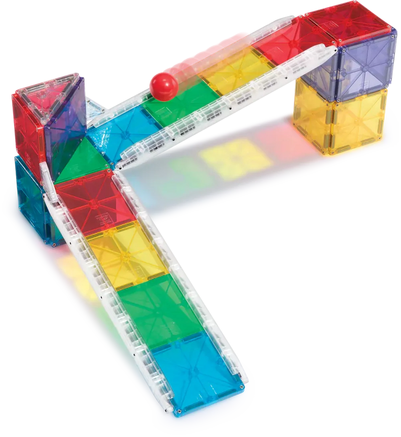 Magna Tiles Rail Racers 33pc Set Magnetic Tiles 3yrs+