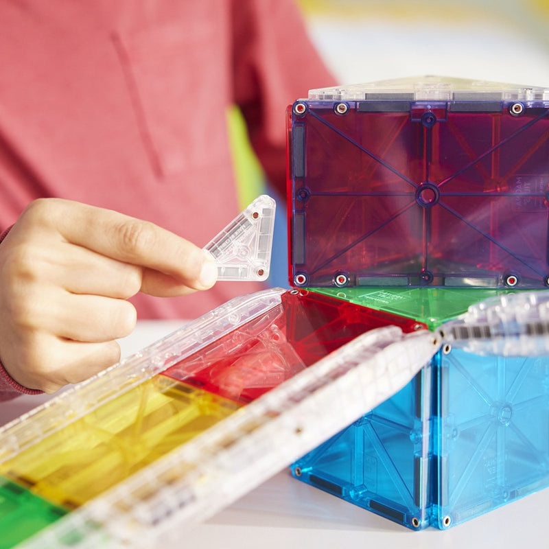 Magna Tiles Rail Racers 33pc Set Magnetic Tiles 3yrs+