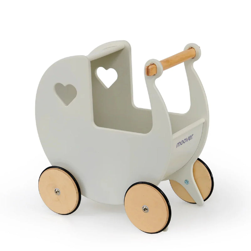 Moover Toys Classic Doll Pram Antique White Toddler Toys Best Seller 18m+ (Bulky Shipping)
