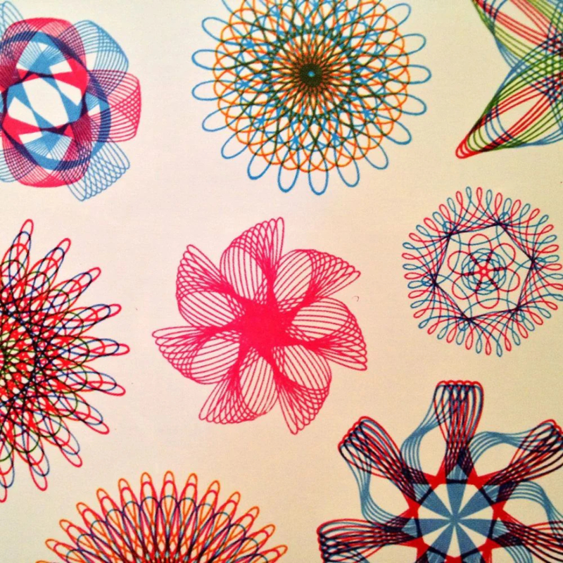 Magic Spirals Spirograph Set by Moulin Roty Art and Craft for kids 5yrs+