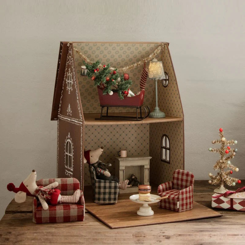 Maileg Cosy Christmas Set 7pcs Gift Ideas for Christmas Christmas Range Pretend & Imaginative Play 3yrs+