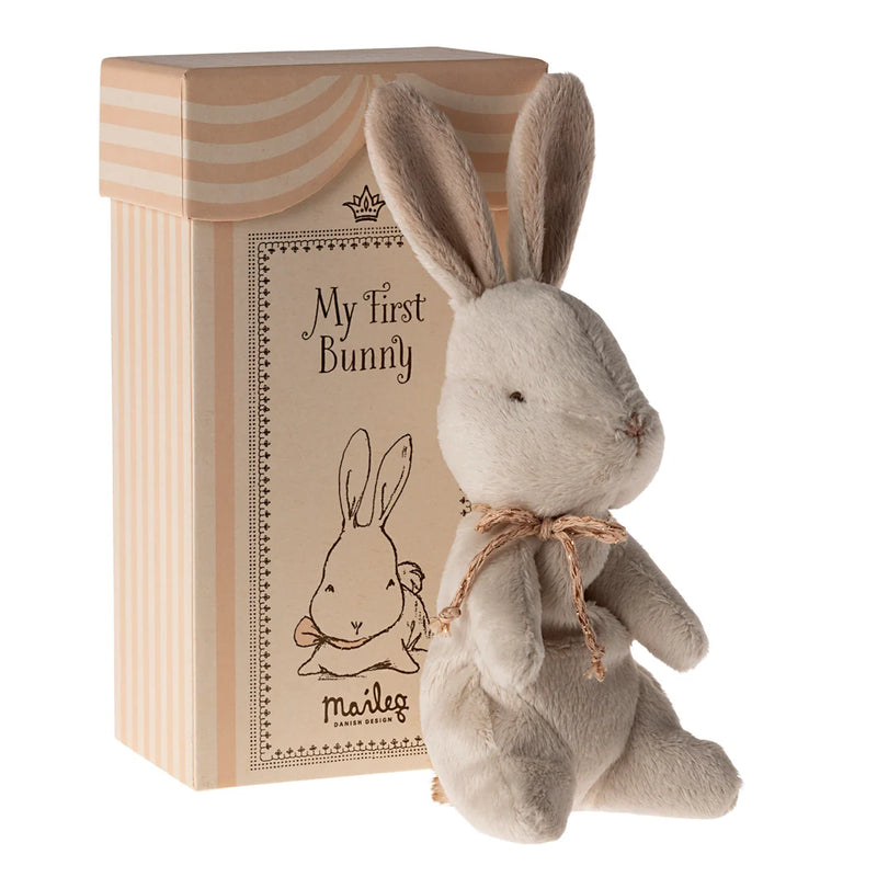 Maileg My First Bunny Off White Plush Toys Children Gift Idea for 3yrs+