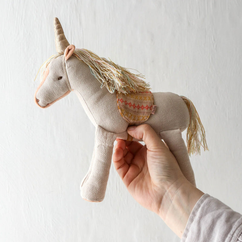 Maileg Medium Unicorn 21cm Toddler Plush Toys Gift Idea for 3yrs+