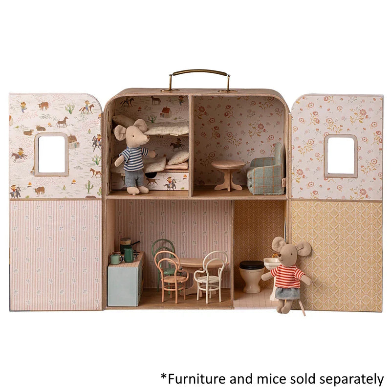 Maileg SuitCasa Portable House Pretend & Imaginative play Gift Ideas for 3yrs+