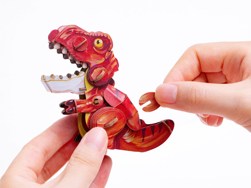 Makebug T-Rex 3D Craft Paper Puzzle for 7yrs+