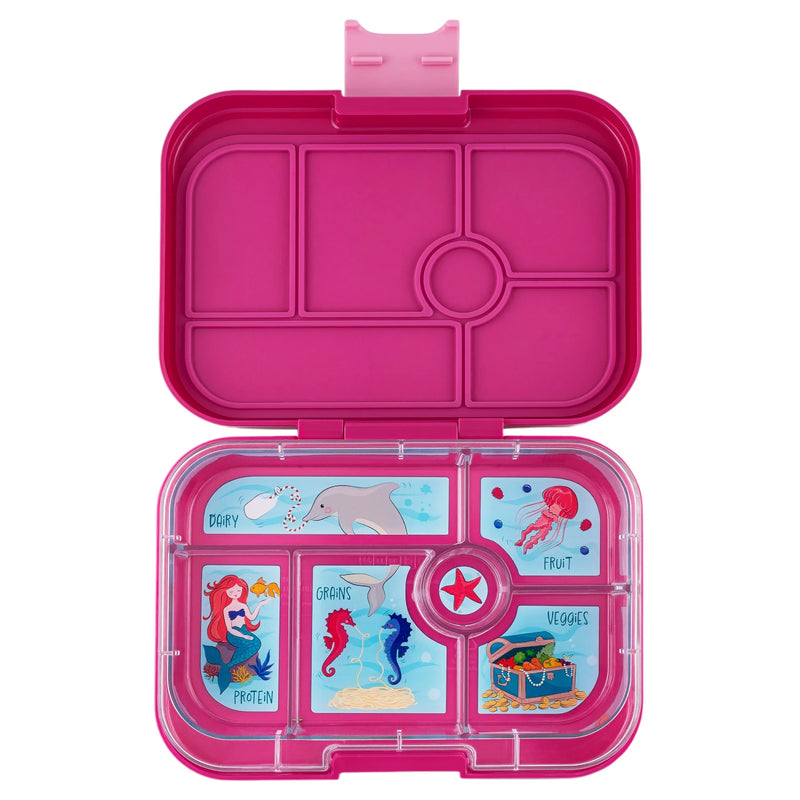 Yumbox Lunch Box Original 6 Compartment Bento Kids Lunch Box 3yrs+