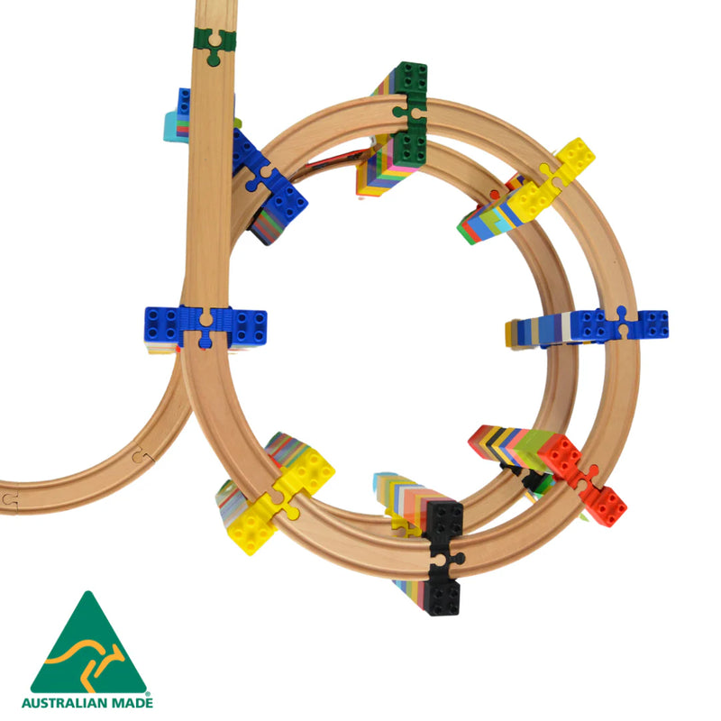 Flexi Tracks Mega Spiral Connector 23pcs Pack Car Accessories 3yrs+