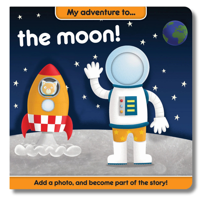 My Adventure to the Moon! (Board Book) by Nick Ackland Space Kids Picture Book