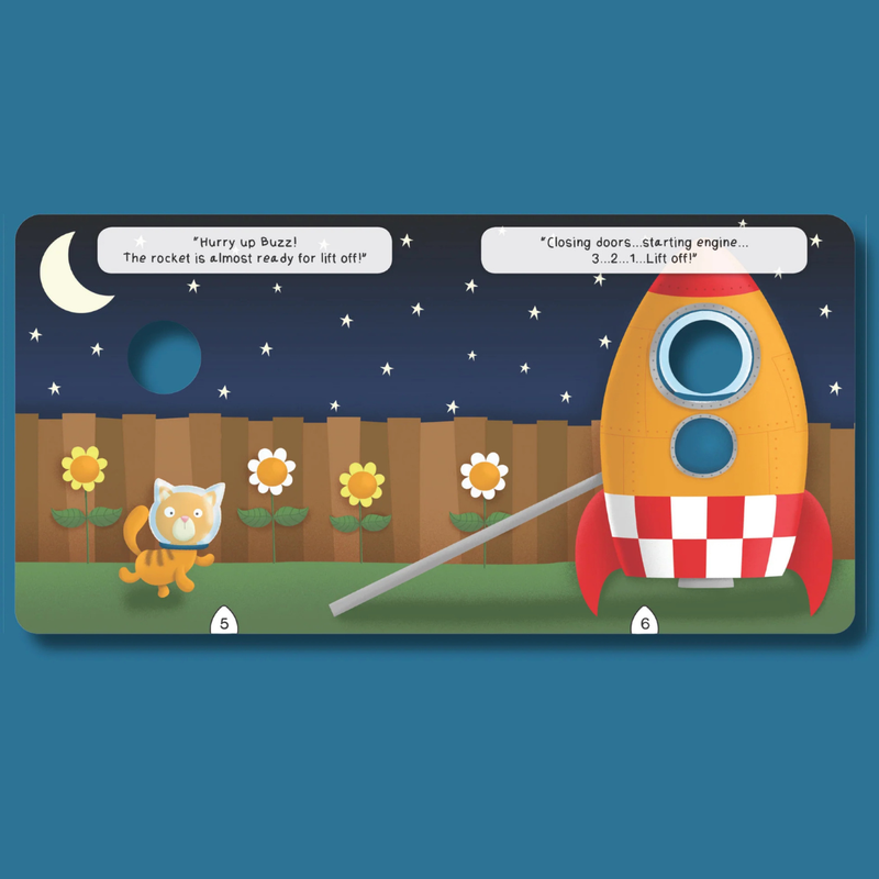 My Adventure to the Moon! (Board Book) by Nick Ackland Space Kids Picture Book