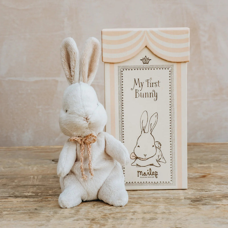 Maileg My First Bunny Off White Plush Toys Children Gift Idea for 3yrs+