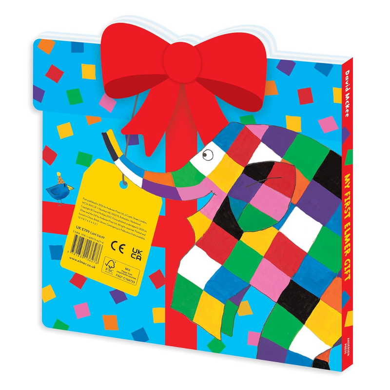 My First Elmer Gift (Board Book) by David McKee