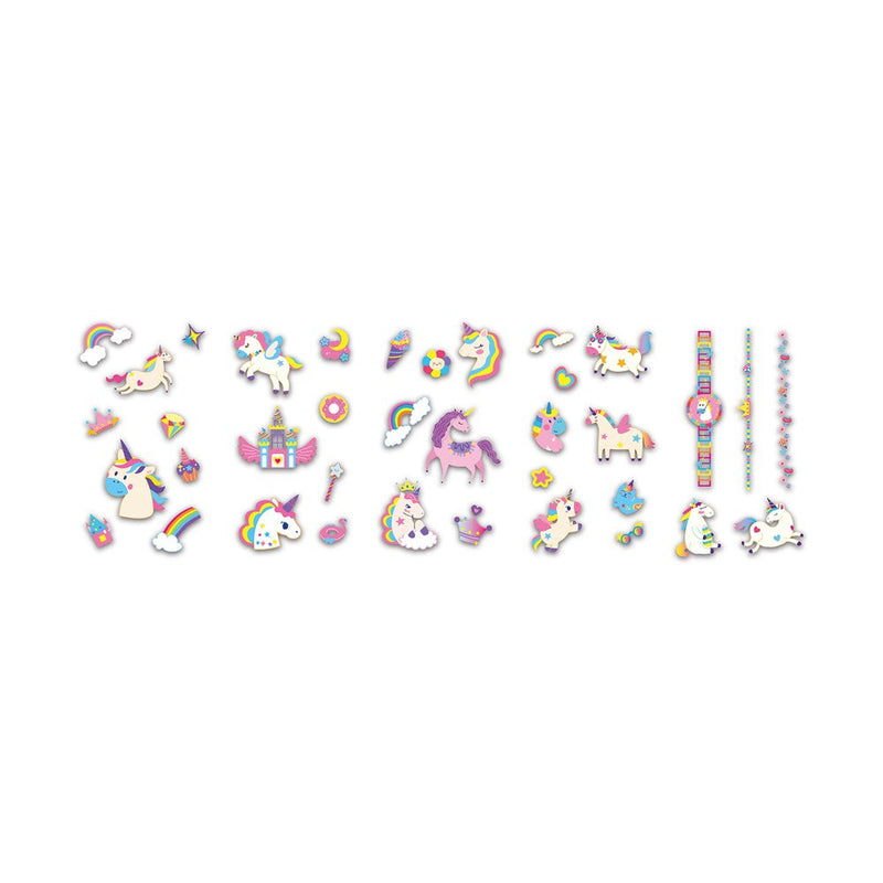 Avenir Unicorn Nail Sticker and Tattoos Makeup Best Seller Unicorn Toys Art and craft for kids Fairy Unicorn and Castle Theme 3yrs+