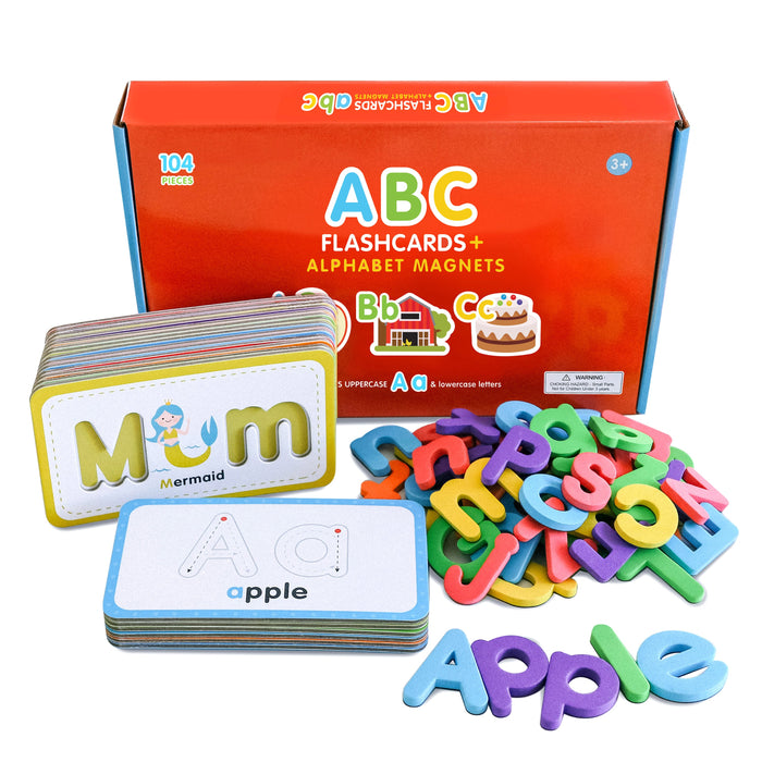 Curious Columbus Flashcards & ABC Magnetic Letters 3yrs+