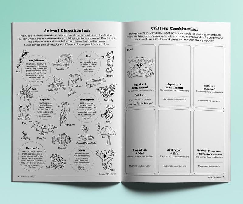 Plug into Nature Activity Interactive Book about biodiversity Reviewed by primary school teachers Australia