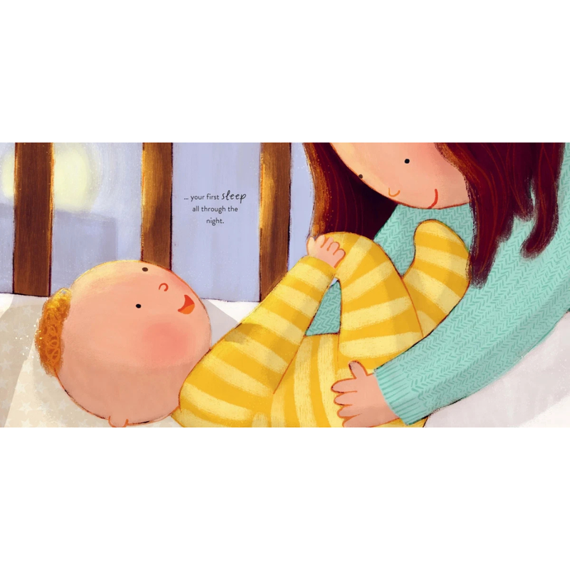 All the Firsts (Hardcover) by Toni D'Alia Australian Author Kids Picture book about Celebrates All the Milestones in A Baby’s First Year of Life