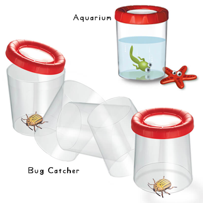 Navir Mega Bug Viewer Outdoor Travel Toys Early Science STEM Toys 4yrs+