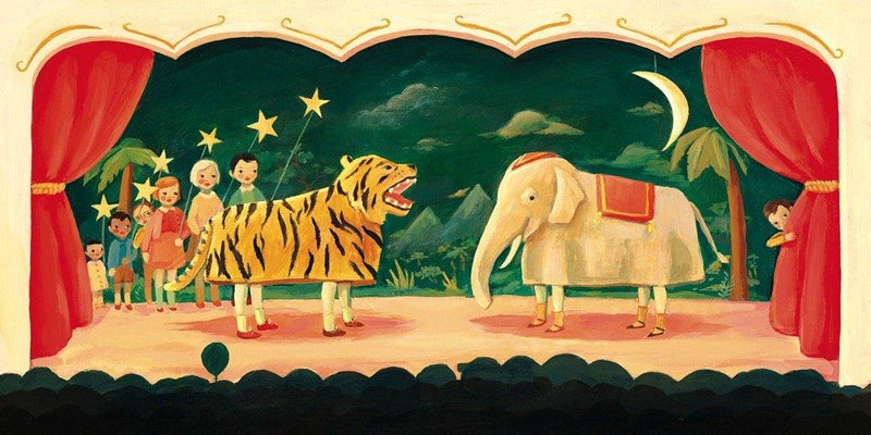 Dream World Animal Play 80pc Jigsaw Puzzle by New York Puzzle Company Gifting Idea for 4yrs+