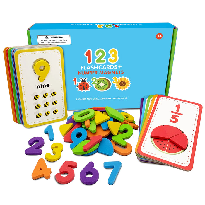 Curious Columbus Flashcards & 123 Magnetic Numbers 3yrs+