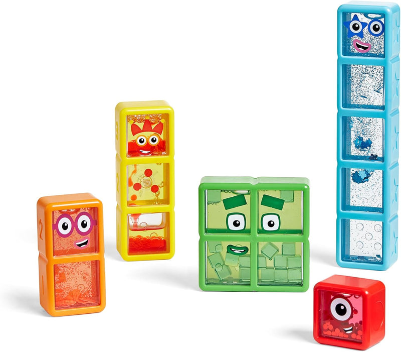 Numberblocks One to Five Sensory Bottles Mindfulness Activities Sensory Play Early Math Gift Idea for 3yrs+