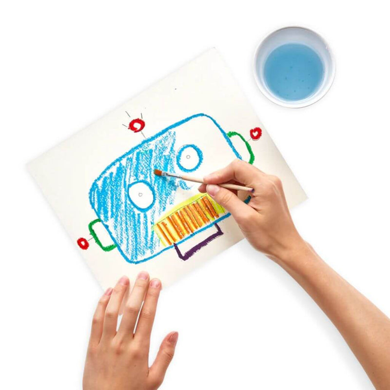 Ooly Smooth Stix Watercolour Gel Crayons 6 Colours Stationary Art and craft for kids 3yrs+