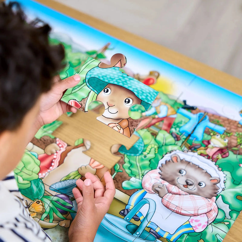 Orchard Toys Pater Rabbit In Mr McGregor’s Garden Jigsaw Puzzle 25pcs Cognitive Development Toys for 3yrs +